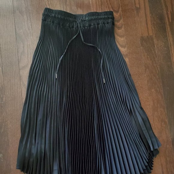 Club Monaco Pleated Scoop Hem Skirt XS - Picture 4 of 5